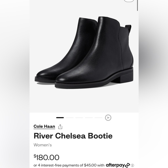 Cole Haan River Chelsea Bootie - Picture 1 of 5